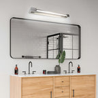 Chrome Bathroom Vanity Light Modern Makeup Modern Mirror Wall Light