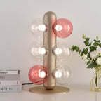 Minimalist LED Glass Bubble Table Lamp Multi-ball Decorative Lamp