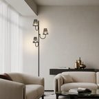 Minimalist Black Contemporary Floor Lamp American Style