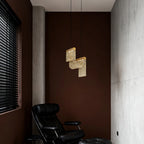 Gold Pendant Island Lights Contemporary Glass Adjustable Ceiling Light