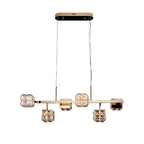 Luxury Chandeliers Crystal Modern Cube Ceiling Light