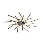 Metal Ceiling Fan with Light Iron Body Industrial Fan Light