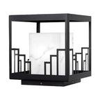 Outdoor Pillar Light Minimalist Waterproof Metal Light