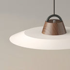 Single Pendant Lights for Kitchen Saucer Shaped Minimalist Light