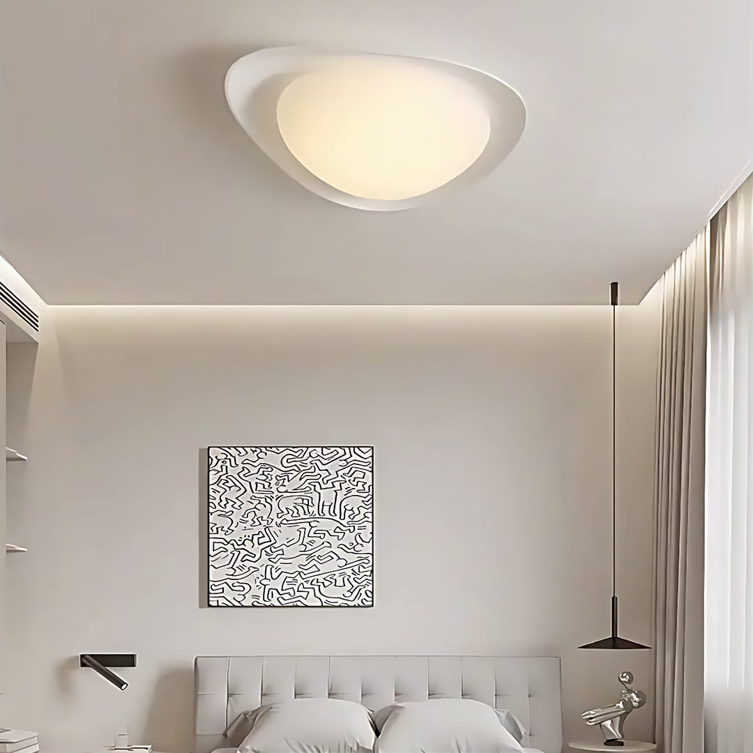 Pebble Ceiling Light Full Spectrum LED Flush Mount Fixture