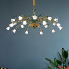 Vintage Floral Chandelier Vintage Rustic Branch Ceiling Light