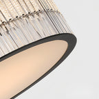 Crystal Flush Mount Ceiling Lights Modern Minimalist Glass Light