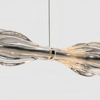 Crystal Pendant Lights for Kitchen Island Modern Minimalist LED Light