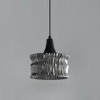 Glass Drum Pendant Light Italian Elegant Minimalist Ceiling Lights