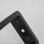 Pathway Bollard Lights Minimalist Black Square Outdoor Light