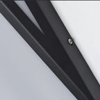 Exterior Wall Light Black Modern Metal Waterproof Light