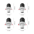 LED Ceiling Downlights White Recessed Deep Anti-Glare Light