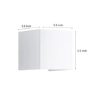 Up down Lighting Wall Sconce Modern Square Waterproof Light