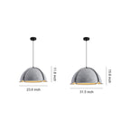 Colored Pendant Light Pet Iron Body Adjustable Ceiling Light
