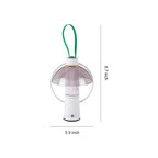 Circle Table Lamp with Iron Body Acrylic Shade Decorative Light