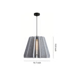 1 Light Single Pendant with Environmental Felt Cloth Ceiling Lights