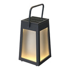 Camping Lantern Black Finish Waterproof Chic Light