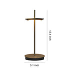 Dimmable Table Lamps Cordless Modern Portable Metal Buffet Lamps