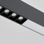 Linear Light Pendant Modern Minimalist Grille Long Pendant Light