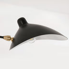 Double Arm Wall Sconce Industrial Style Adjustable Light