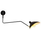 Double Arm Wall Sconce Industrial Style Adjustable Light