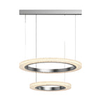 Round Modern Chandelier Minimalist Acrylic Ceiling Light