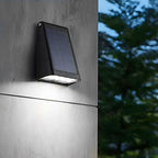 Down Light Wall Sconce Modern LED Waterproof Black Solar Light