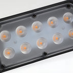 Down Light Wall Sconce Modern LED Waterproof Black Solar Light
