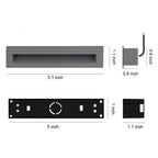 Deck Lights for Steps Modern Minimalist Embedded Outdoor Step Lights