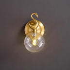 Wall Mounted LED Light Modern Brass Light Luxury Lamp