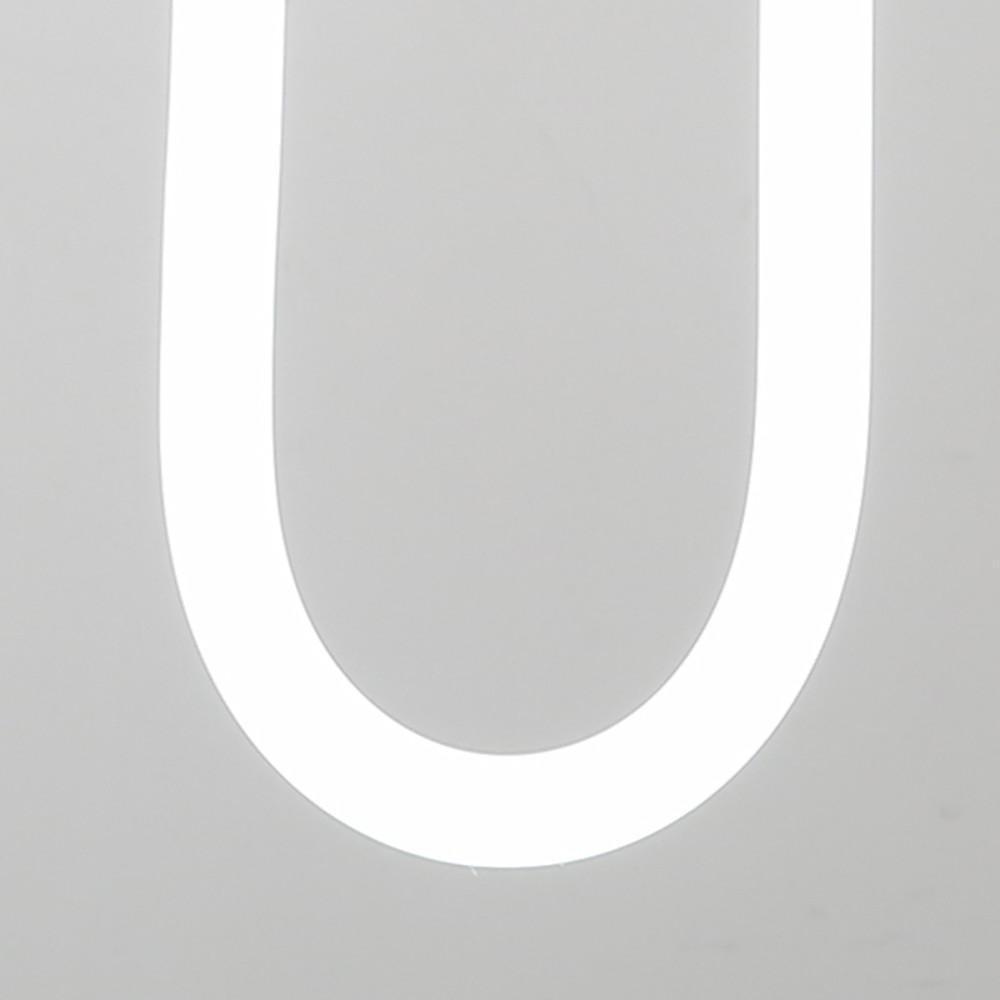 Rounded Rectangular Copper LED Nordic Pendant Light