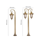Path Lighting Outdoor European Style Full Copper LED Vintage Light