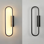 Wall Pack LED Light Modern Minimalist Oval Ambient Wall Sconce
