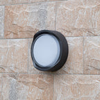 Outdoor Black Wall Lights Waterproof Minimalist Style
