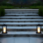 Modern Minimalist Outdoor Lanterns Waterproof LED Garden Light