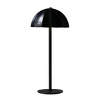 Iron Table Lamps Minimalist Mushroom Cordless Rechargeable Metal Lamp