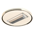 Bladeless Ceiling Fan with LED Light Quiet Minimalist Ceiling Fan