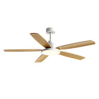 Ceiling Fans with 5 Lights Nordic Style Chandelier Look Fan Lamp