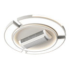 Bladeless Ceiling Fans With Light Full Spectrum LED Fan Lamp