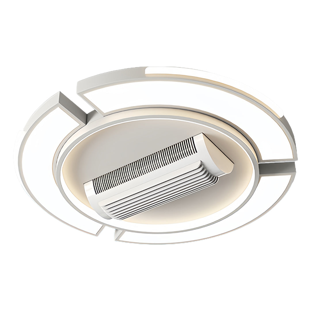 Bladeless Ceiling Fans With Light Full Spectrum LED Fan Lamp