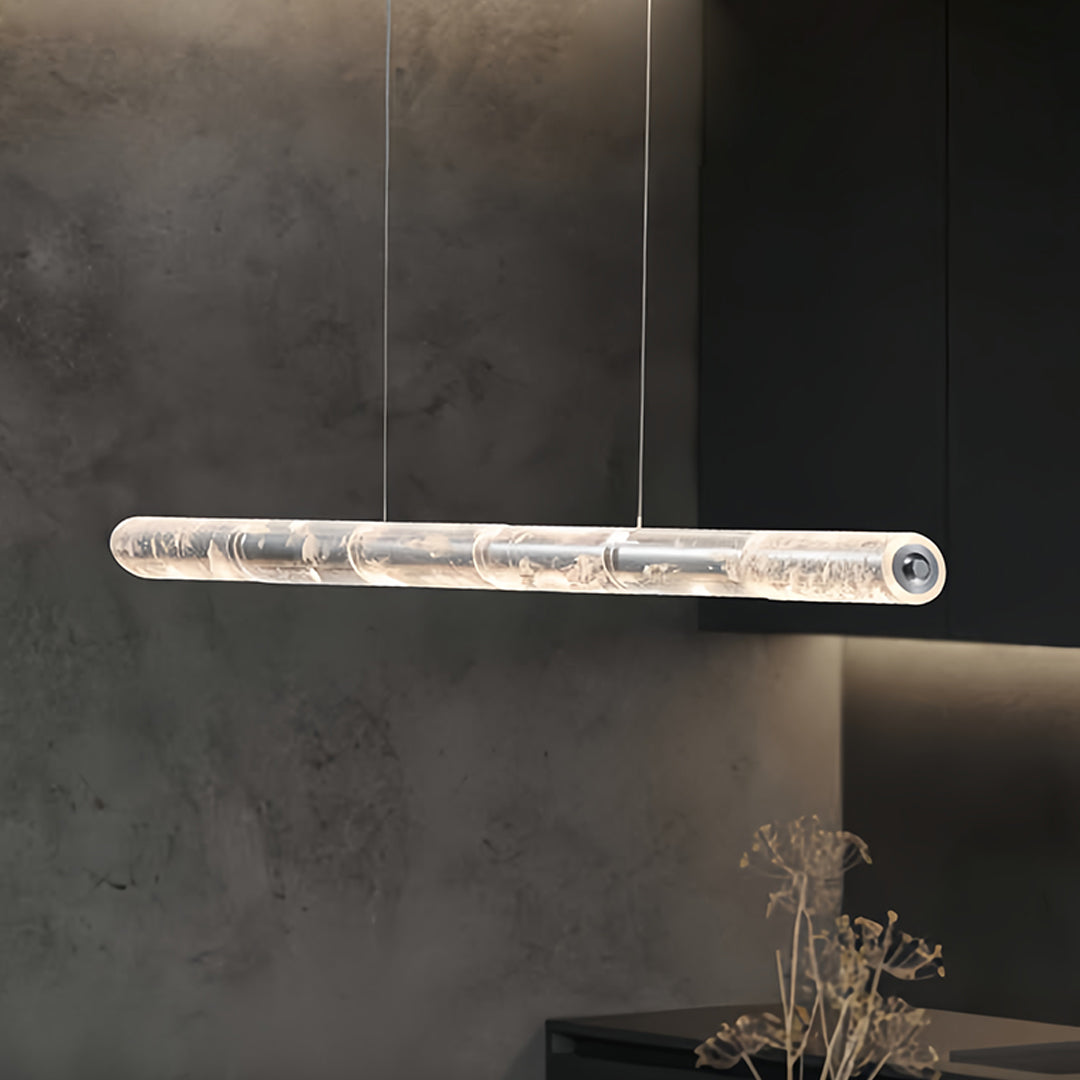Crystal Light Pendants Modern Minimalist Linear Pendant Light