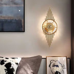 Crystal Light Wall Modern Luxury Stainless Steel Lamp
