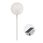 Elegant Dandelion Sphere Outdoor Pole Light LED Garden Lighting