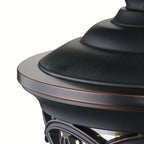 Pendant Porch Light with Adjustable Chain Outdoor Waterproof Light