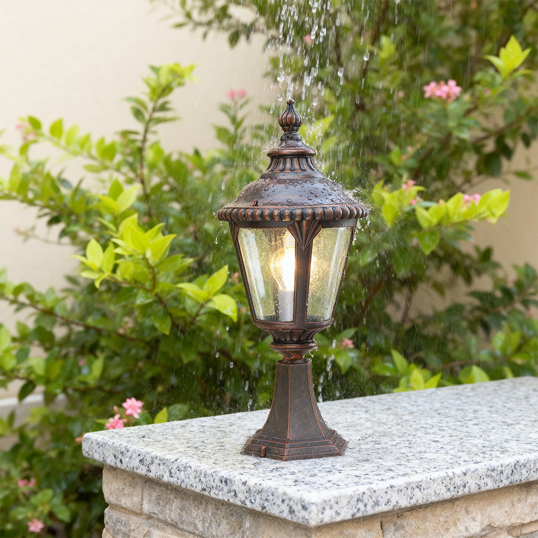 Fence Pillar Lights Waterproof Outdoor Exterior Column Head Lamp