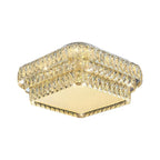 Flush Mounted LED Lights Luxury Eye-Protecting Crystal Lamp