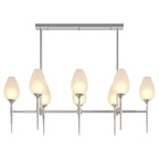 Glass Modern Chandelier Luxury Brass Minimalist Ceiling Light