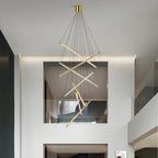 LED Linear Chandelier Nordic Minimalist Lighting