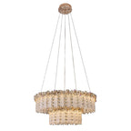 Gold Chandelier Crystal French Minimalist Ceiling Light