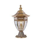 Glass Pillar Light European Style Outdoor Waterproof Lamp